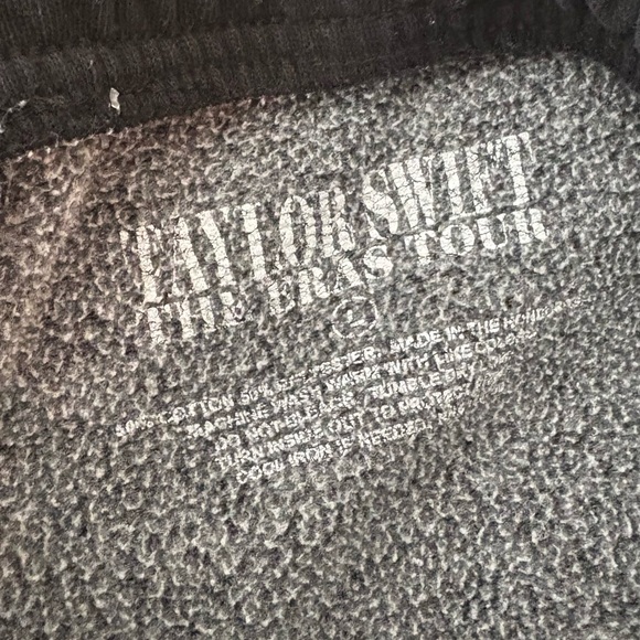 Taylor Swift | The Eras Tour Black Sweatpants - unisex size Large, runs small - Picture 2 of 3